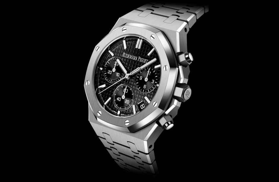 ROYAL OAK CHRONOGRAPHE-GRIS/NOIR