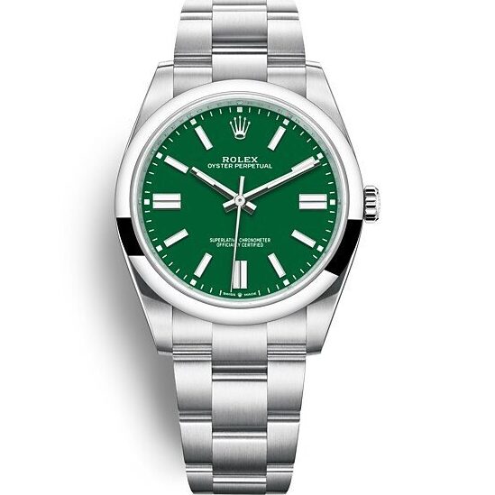 oyster perpetual vert 41mm