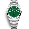 oyster perpetual vert 41mm