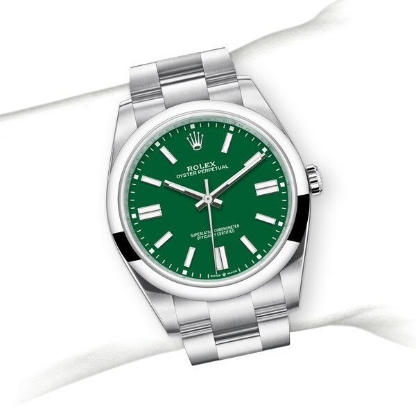 oyster perpetual vert 41mm
