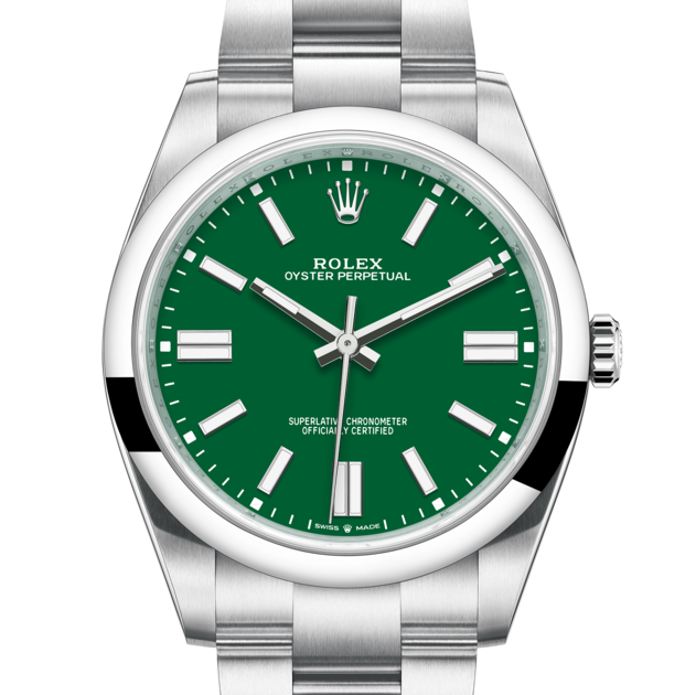 oyster perpetual vert 41mm