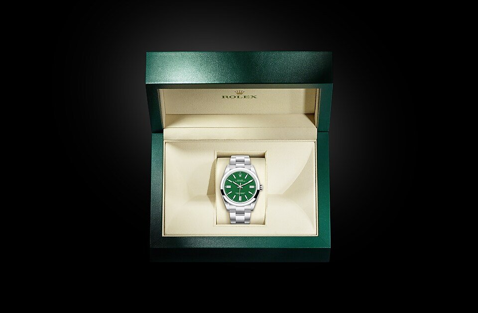 oyster perpetual vert 41mm