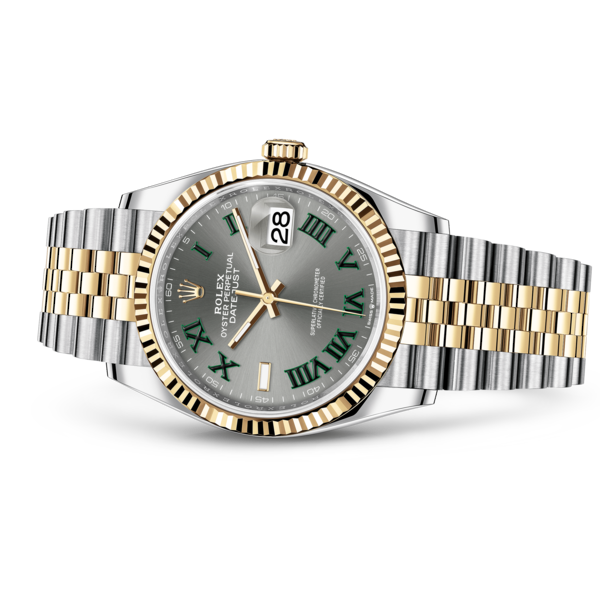 DATEJUST JAUNE/GRIS
