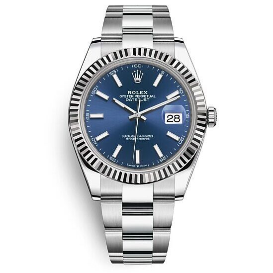 DATEJUST BLEU