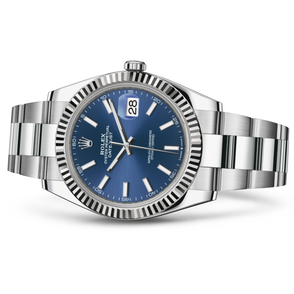 DATEJUST BLEU