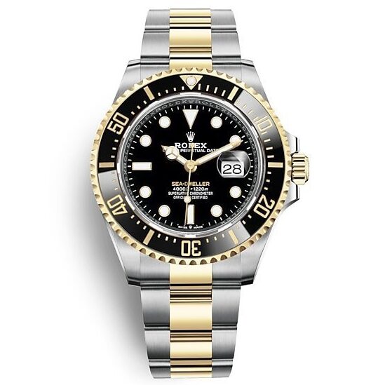 SEA-DWELLER OR JAUNE/NOIR