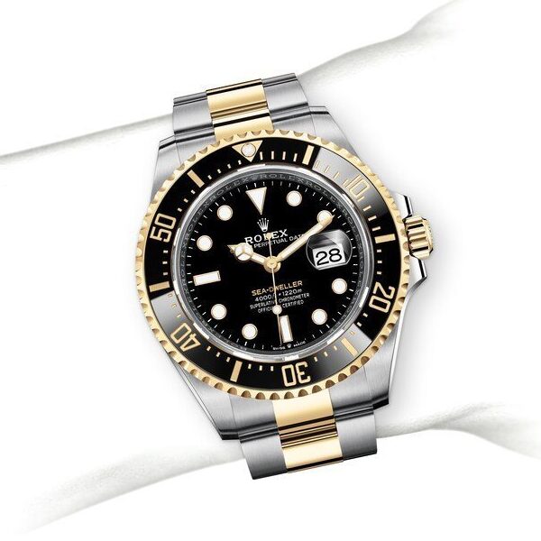 SEA-DWELLER OR JAUNE/NOIR