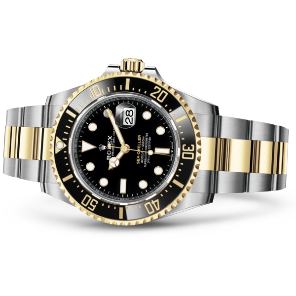 SEA-DWELLER OR JAUNE/NOIR