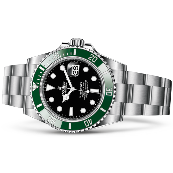 SUBMARINER DATE VERT/NOIR