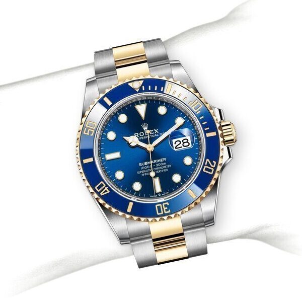 SUBMARINER DATE BLEU/JAUNE