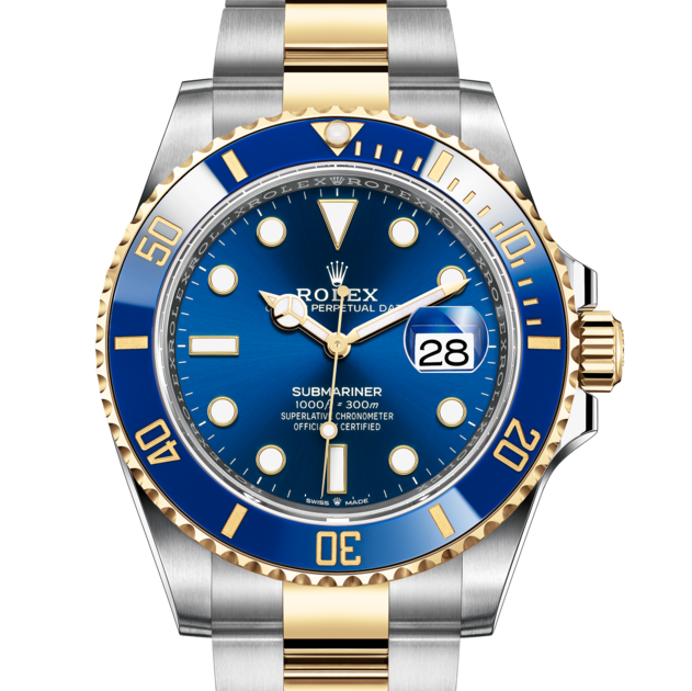 SUBMARINER DATE BLEU/JAUNE