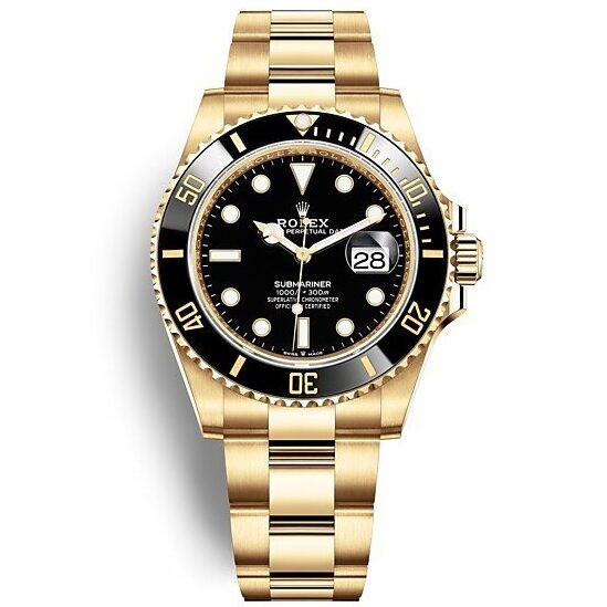 SUBMARINER DATE GOLD/NOIR