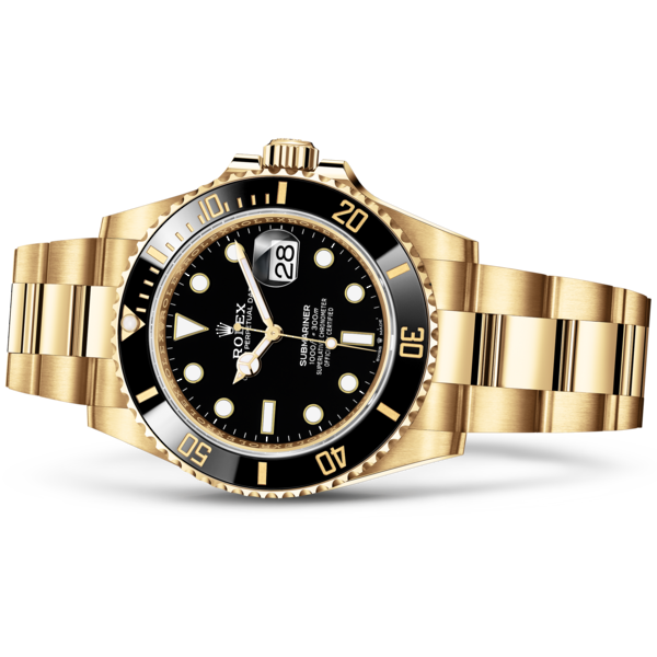 SUBMARINER DATE GOLD/NOIR