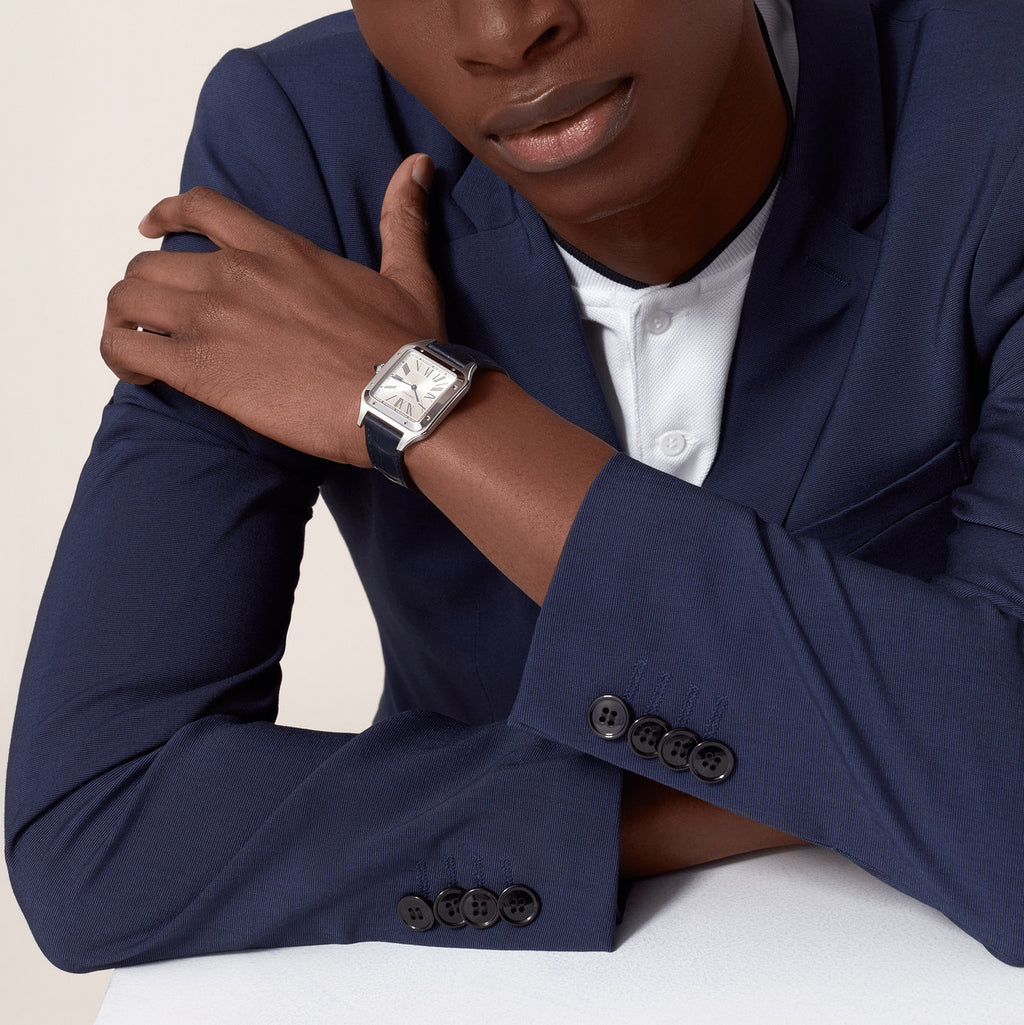 SANTOS DUMONT-BLEU/BLANC GRAND MODÈLE