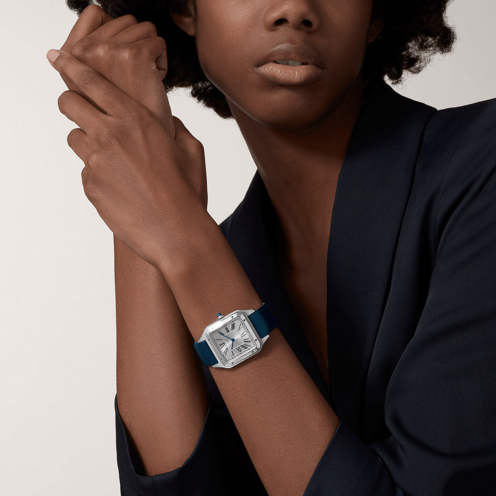 SANTOS DUMONT-BLEU/BLANC GRAND MODÈLE