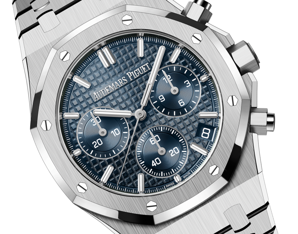 ROYAL OAK CHRONOGRAPHE-GRIS/BLEU