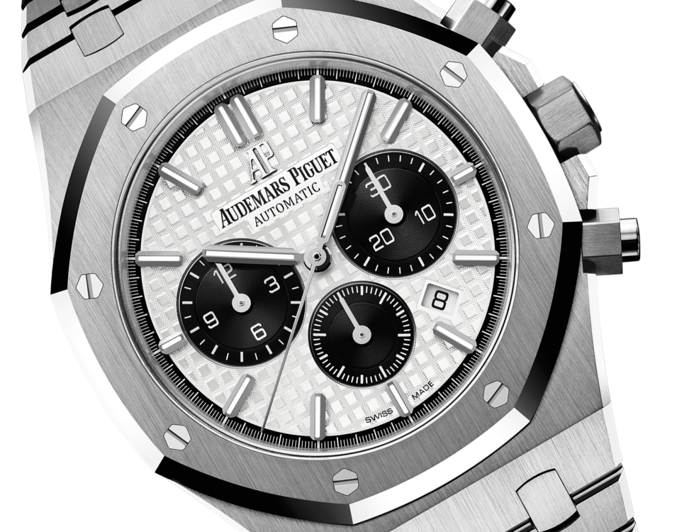 ROYAL OAK CHRONOGRAPHE-BLANC/NOIR