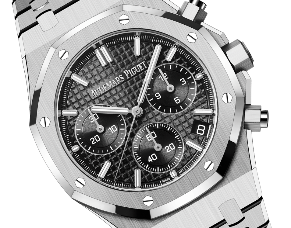 ROYAL OAK CHRONOGRAPHE-GRIS/NOIR