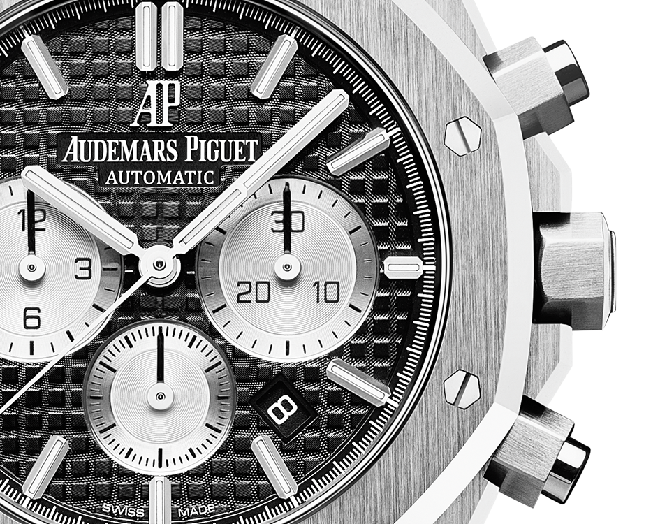 ROYAL OAK CHRONOGRAPHE-NOIR/BLANC