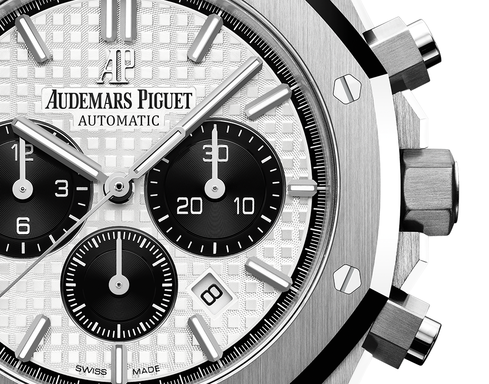 ROYAL OAK CHRONOGRAPHE-BLANC/NOIR
