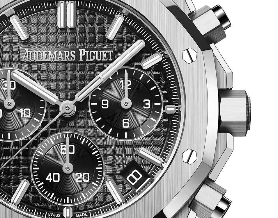 ROYAL OAK CHRONOGRAPHE-GRIS/NOIR
