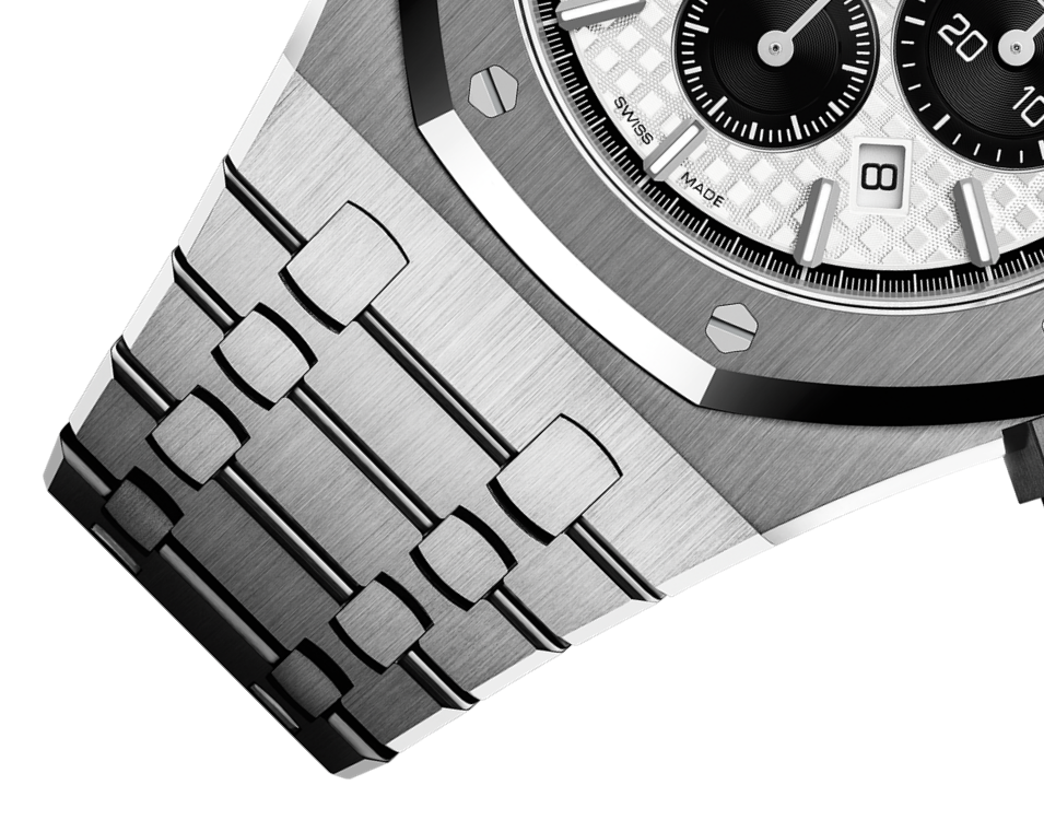 ROYAL OAK CHRONOGRAPHE-BLANC/NOIR